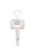 Lovely Tulip Crop Top Ivory